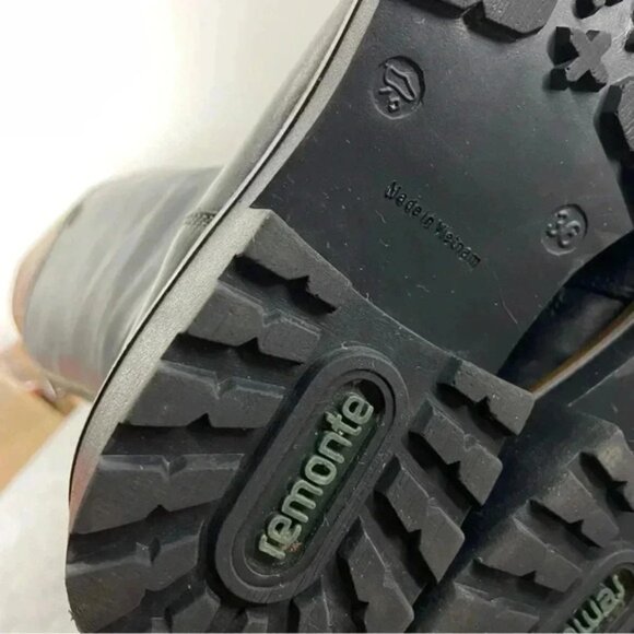 Remonte Leather Tall Boots Women’s Size 36 or US 5.5 - Picture 12 of 16